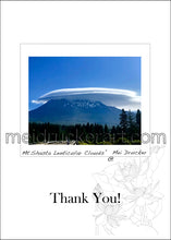 Load image into Gallery viewer, 5&quot;x7&quot; Thank You Card《Summer Mt.Shasta》