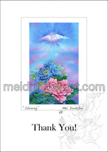 Load image into Gallery viewer, 5&quot;x7&quot; Thank You Card《Peony Flower》