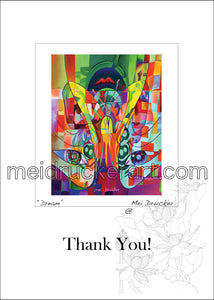 5"x7" Thank You Card《Dream》