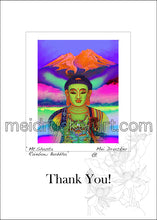 Load image into Gallery viewer, 5&quot;x7&quot; Thank You Card《Mt.Shasta Rainbow Buddha》