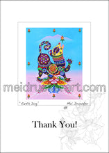 Load image into Gallery viewer, 5&quot;x7&quot; Thank You Card《Earth Dog》