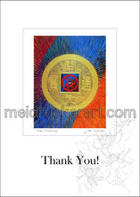 Load image into Gallery viewer, 5"x7" Thank You Card《Time Traveling》