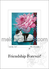 Load image into Gallery viewer, 5&quot;x7&quot; Friendship Forever Card《Lucky Cat》