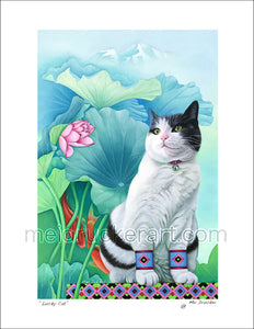 8.5"x11" Art Print《Lucky Cat》