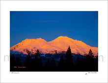 Load image into Gallery viewer, 11&quot;x8.5&quot; Art Print《Sunset Mt.Shasta》