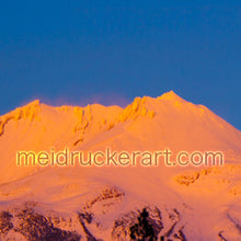 Load image into Gallery viewer, Art Tee Shirt《Sunset Mt.Shasta》