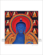 Load image into Gallery viewer, 8.5&quot;x11&quot; Art Print《Medicine Buddha 》