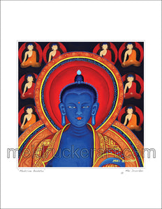8.5"x11" Art Print《Medicine Buddha 》