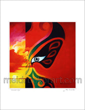 Load image into Gallery viewer, 8.5&quot;x11&quot; Art Print《Sunset Eye》