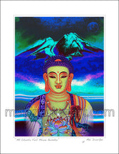 Load image into Gallery viewer, 8.5&quot;x11&quot; Art Print《Mt.Shasta Full Moon Buddha》