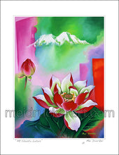 Load image into Gallery viewer, 8.5&quot;x11&quot; Art Print《Mt.Shasta Lotus》