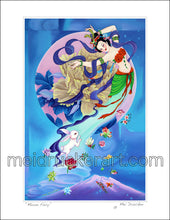 Load image into Gallery viewer, 8.5&quot;x11&quot; Art Print《Moon Fairy》