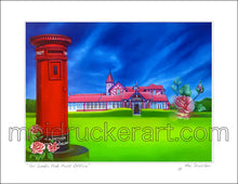 Load image into Gallery viewer, 11&quot;x8.5&quot; Art Paper Print《Sri Lanka Pink Post Office》