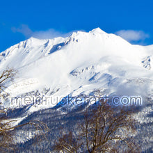 Load image into Gallery viewer, 5&quot;x7&quot; Happy Birthday Card《Winter Mt.Shasta》