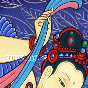16"x20" Art Matted Print《Dancing Bodhisattva》