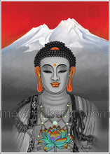 Load image into Gallery viewer, 5&quot;x7&quot; Art Card《Mt.Shasta Snow Buddha》
