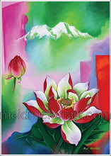 Load image into Gallery viewer, 5"x7" Art Card《Mt.Shasta Lotus》