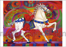 Load image into Gallery viewer, 5&quot;x7&quot; Art Card《Mongolian Horse》