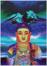 Load image into Gallery viewer, 5"x7" Art Card《Mt.Shasta Full Moon Buddha》
