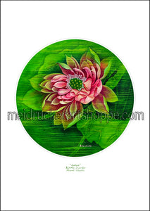 Art Paper Print《Lotus》-( 3 more size )