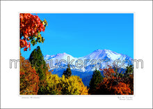 Load image into Gallery viewer, 16.5&quot;x11.69&quot; Photography Paper Print《Autumn Mt.Shasta》