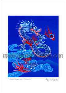 5"x7" Art Paper Print《Cloud Dragon》