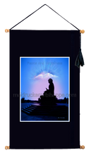 Load image into Gallery viewer, 16.5&quot;x28.5&quot; Art Printed Wall Hanging《Peace and Happiness》