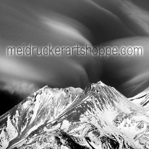 20"x16" Photography Matted Print《Angel Cloud on the Mt.Shasta》