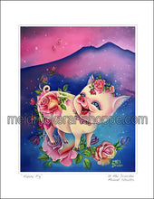 Load image into Gallery viewer, 8.5&quot;x11&quot; Art Paper Print《Happy Pig》