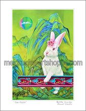 Load image into Gallery viewer, 8.5&quot;x11&quot; Art Paper Print《Jade Rabbit》