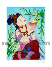 Load image into Gallery viewer, 8.5&quot;x11&quot; Art Paper Print《Flower Buddha》