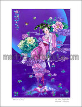 Load image into Gallery viewer, 8.5&quot;x11&quot; Art Paper Print《Moon Fairy》