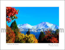 Load image into Gallery viewer, 11&quot;x8.5&quot; Photography Paper Print《Autumn Mt.Shasta》